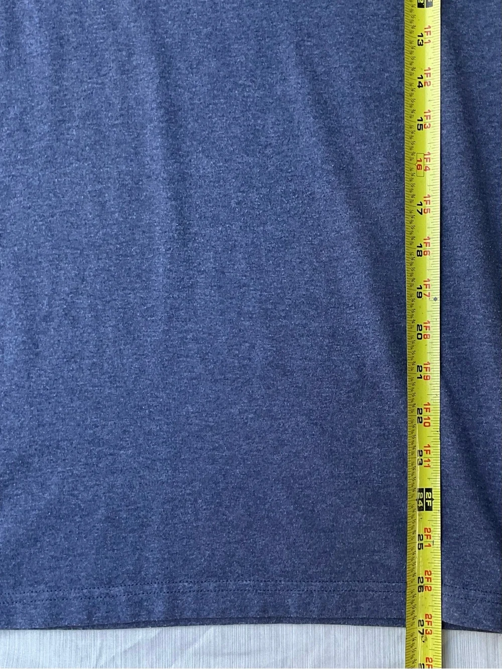 The North Face Men's Heather Navy Tee with Red Logo
